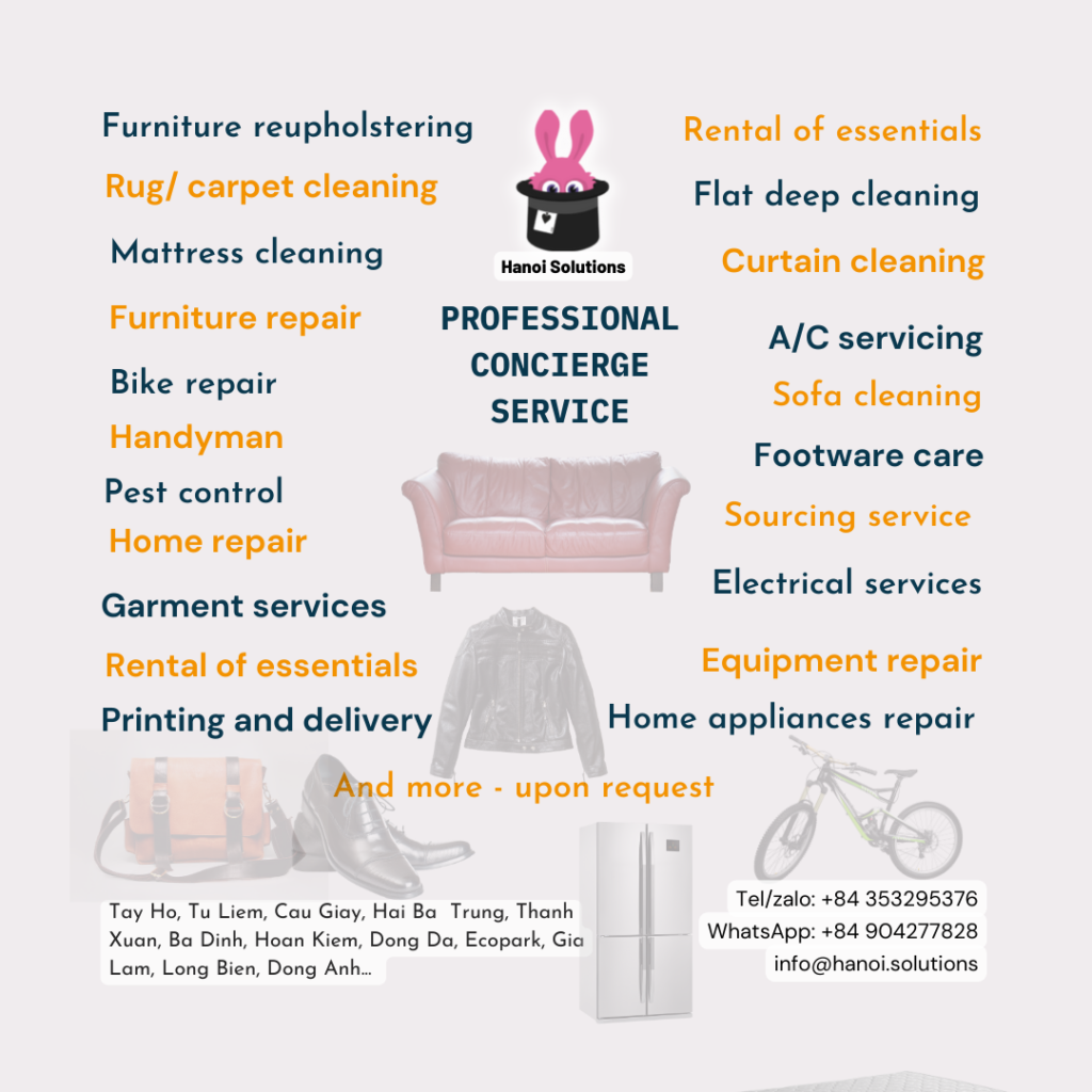 Professional concierge service