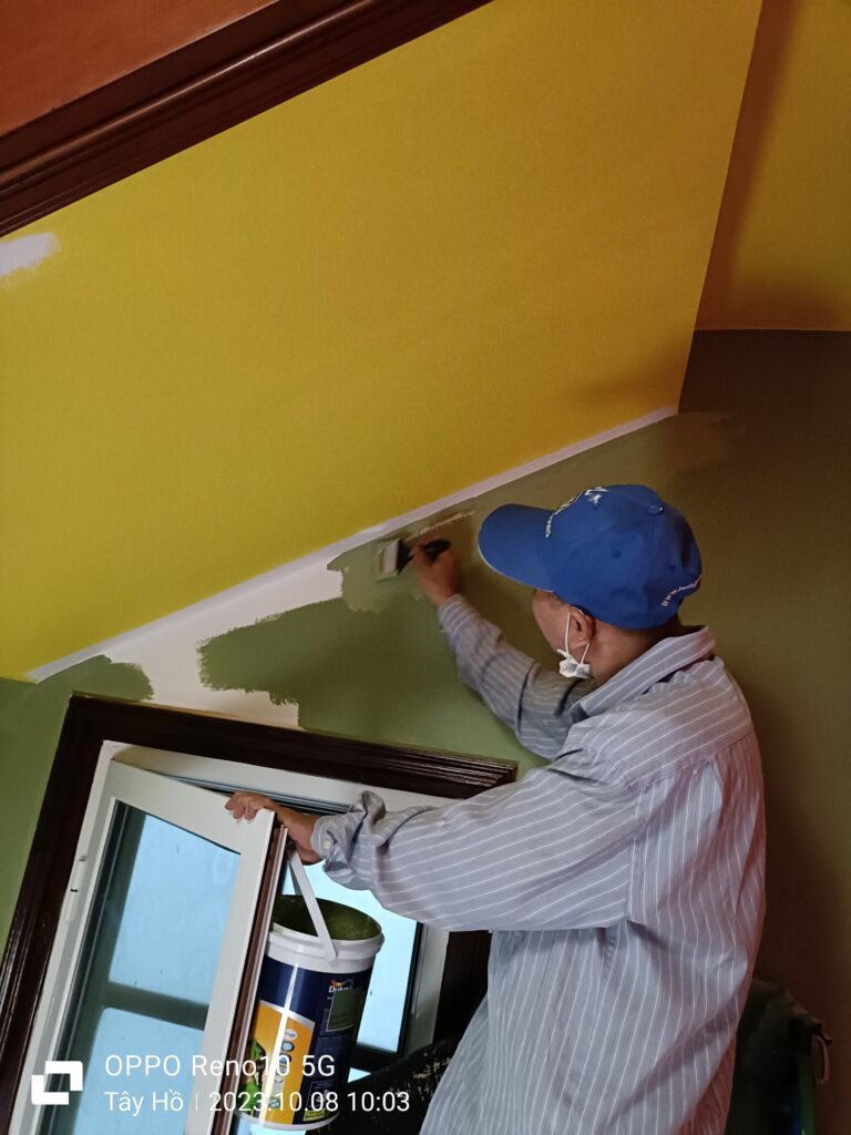 Interior decor painting