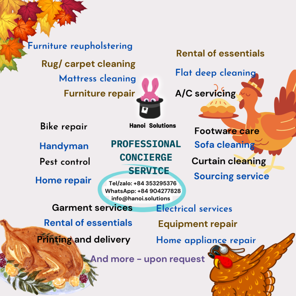 Hanoi Solutions' professional concierge service