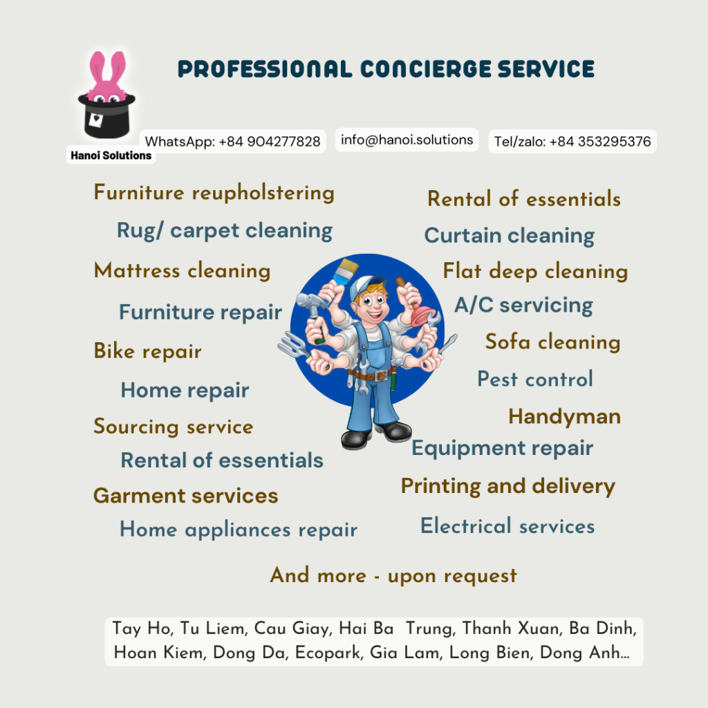 Hanoi solutions professional concierge service