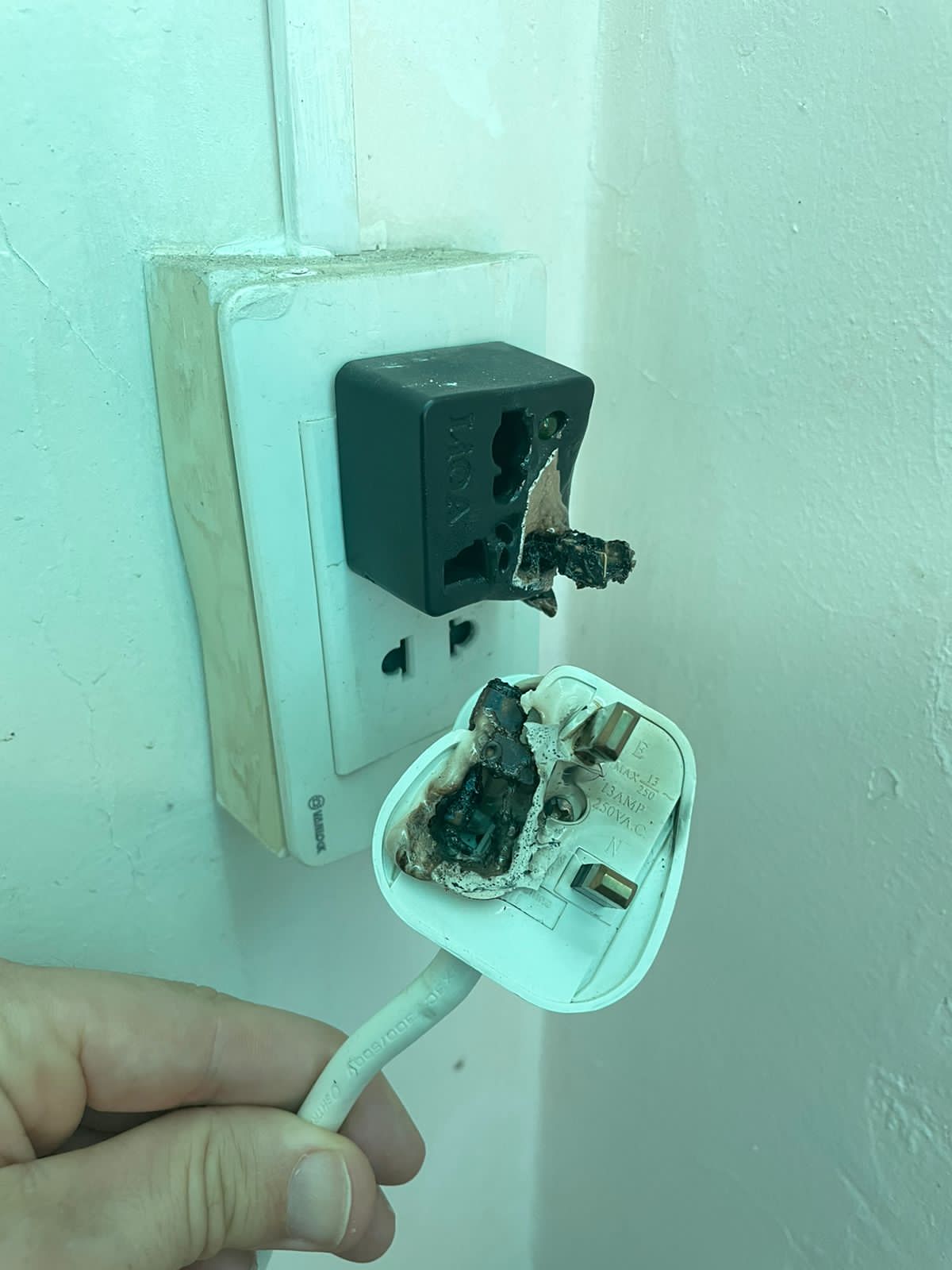 Outlet replacement and adaptor extenstion supply