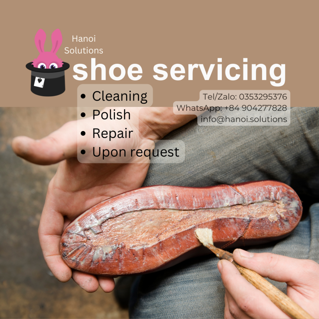 Shoe servicing