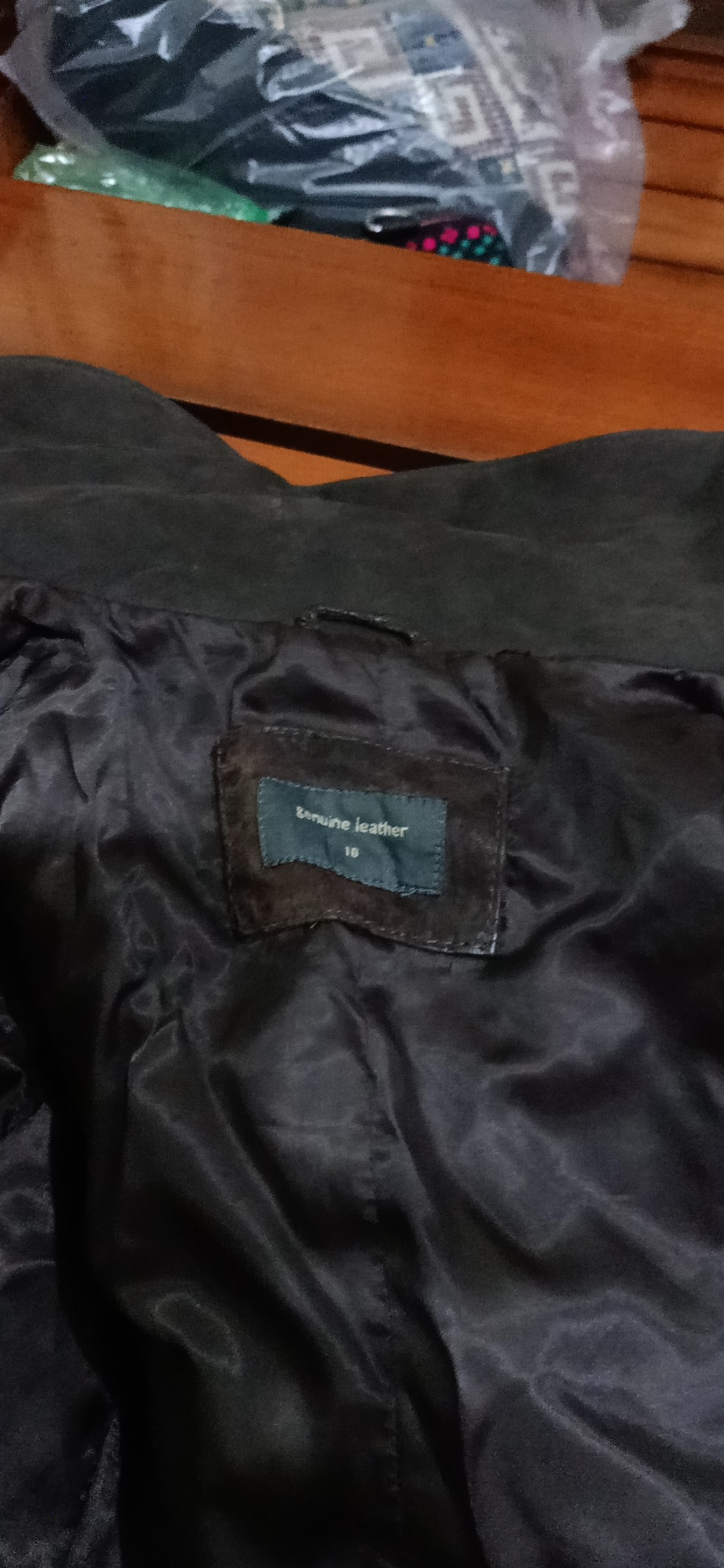 Suede jacket - repair