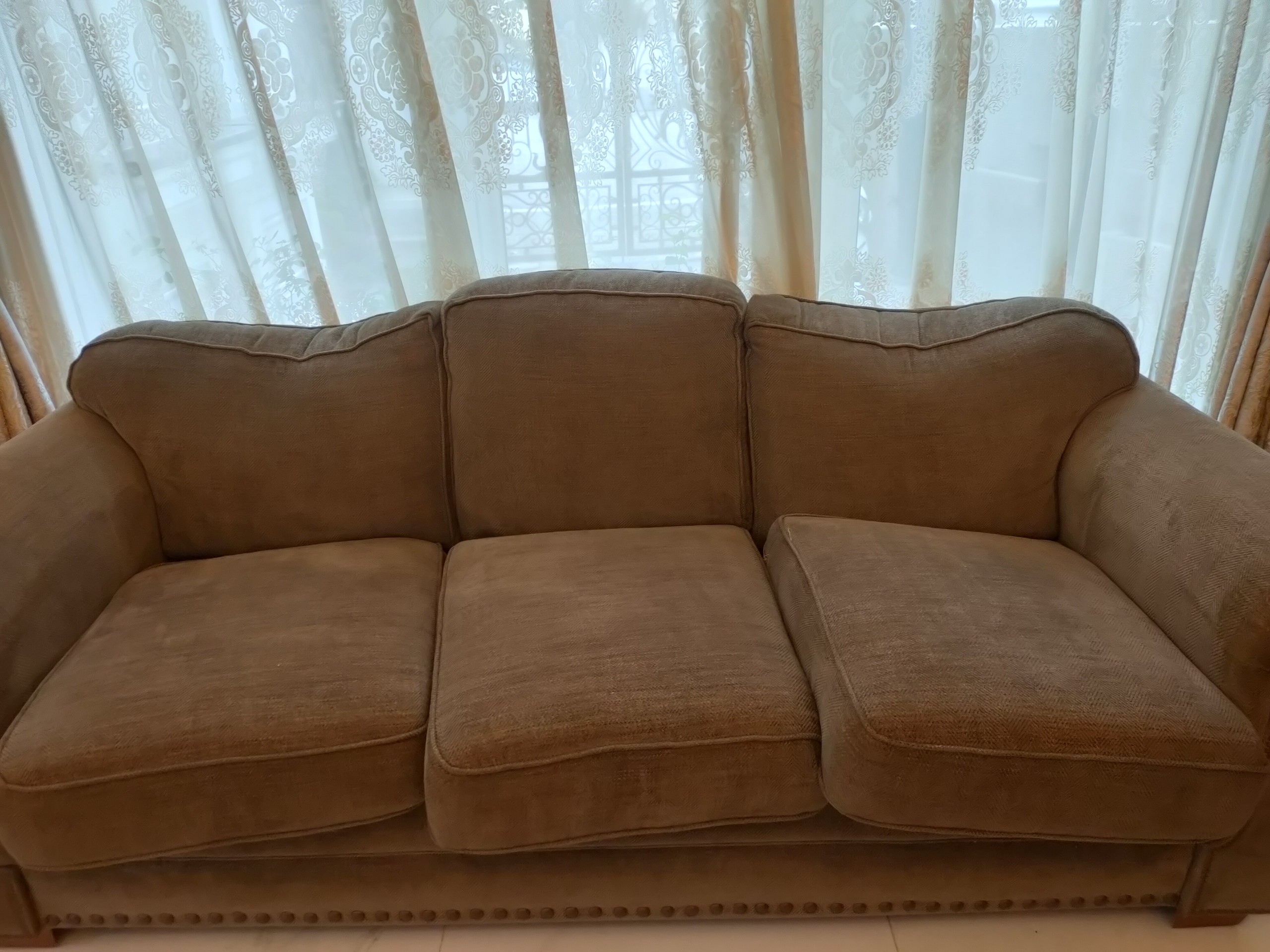 Big size sofa cleaning