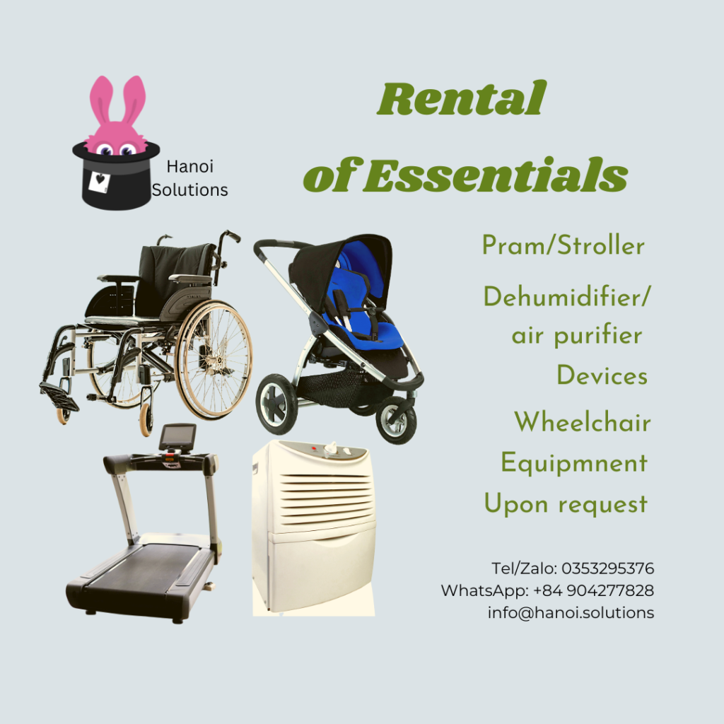 Rental of essentials