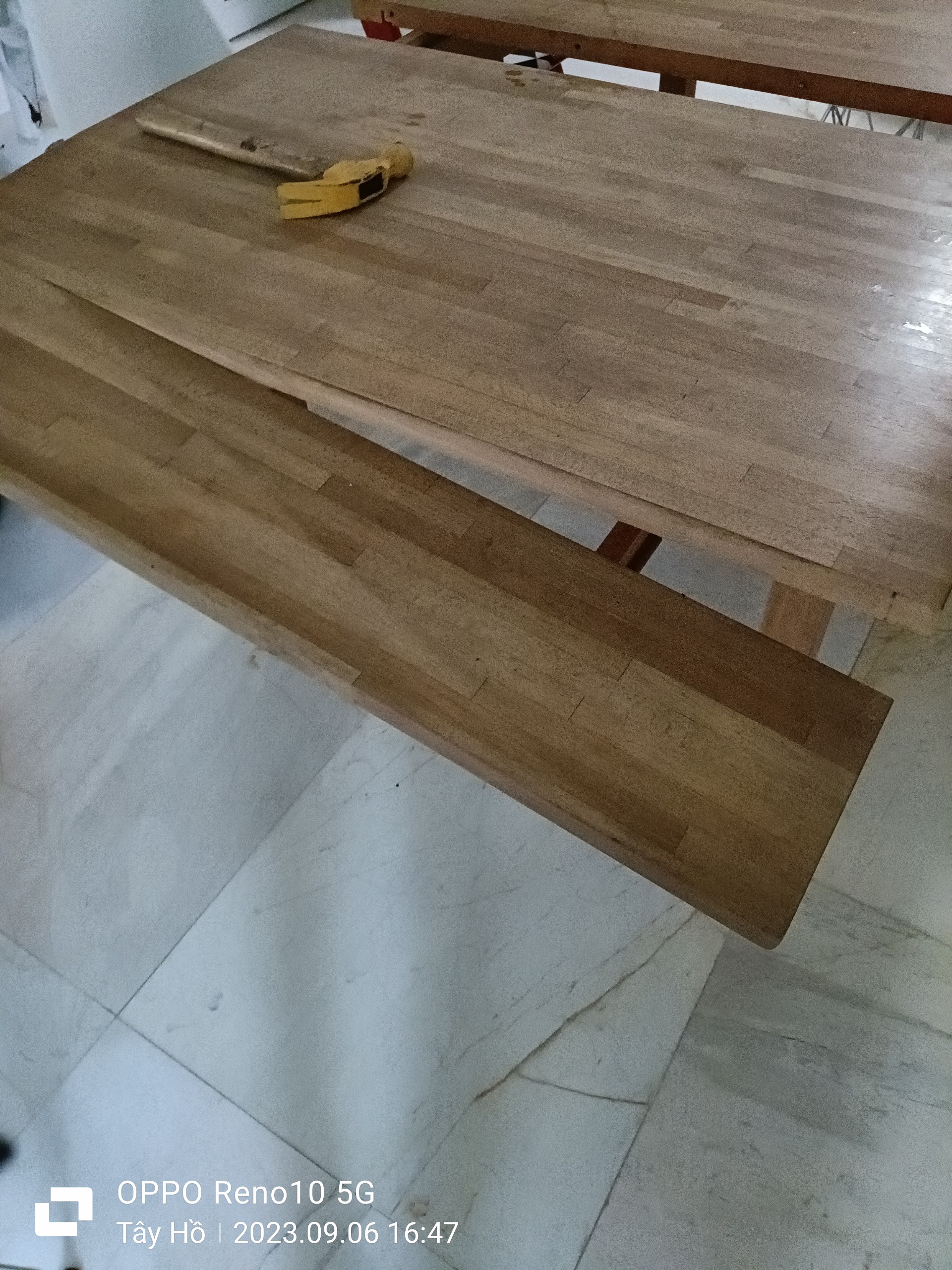 Carpentry service - dining table repair