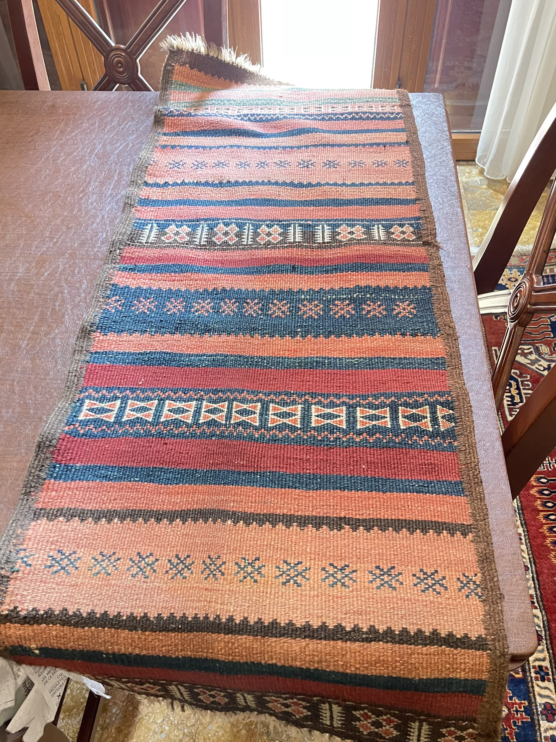 Handmade rug steam cleaning