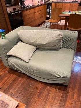 Upholstery steam cleaning - sofa