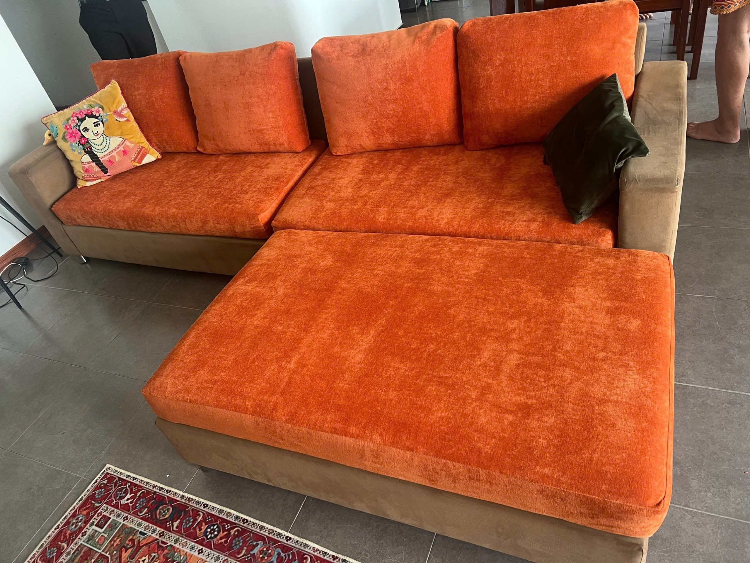 Sofa reupholstering