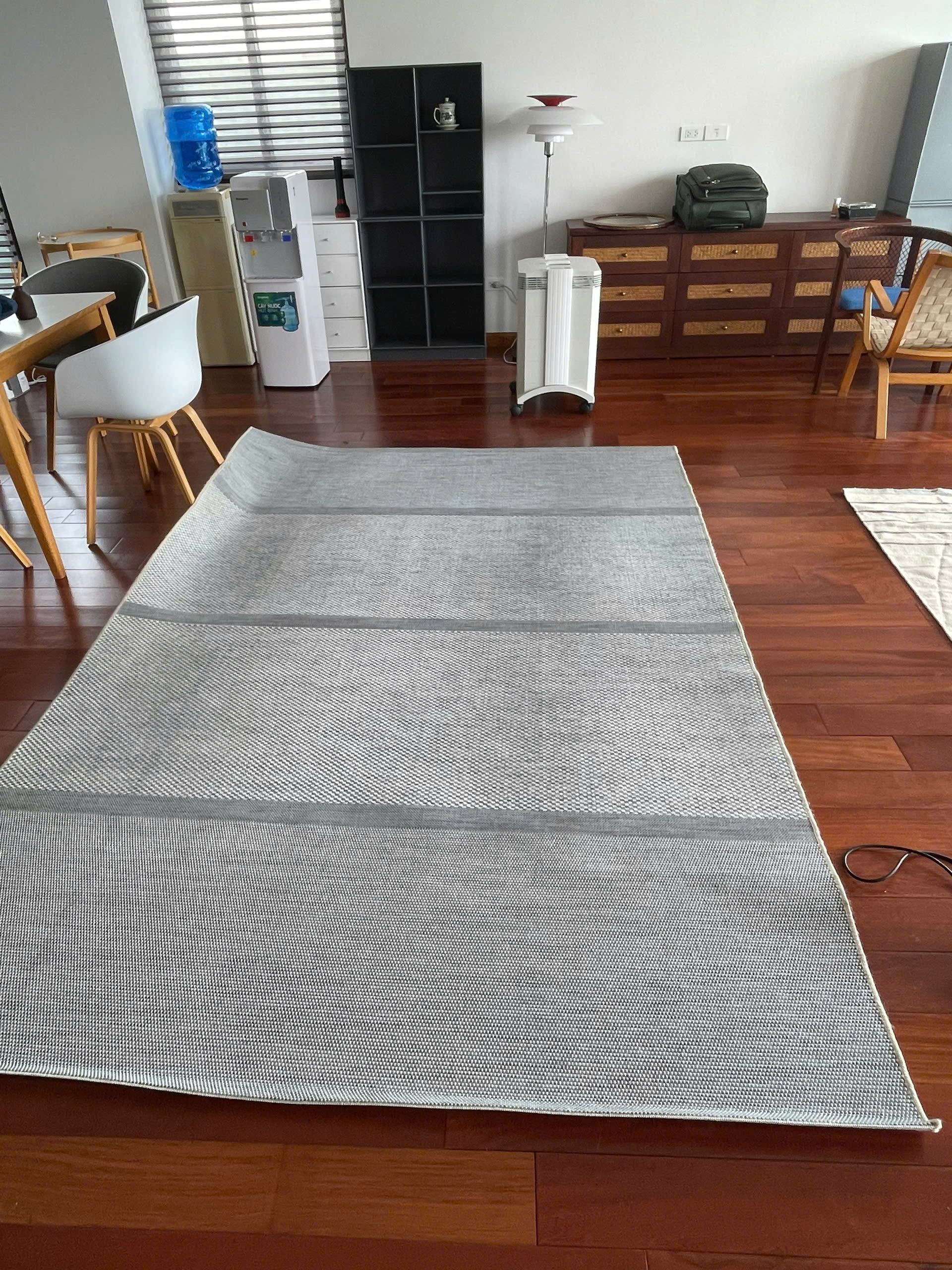 Rug steam cleaning