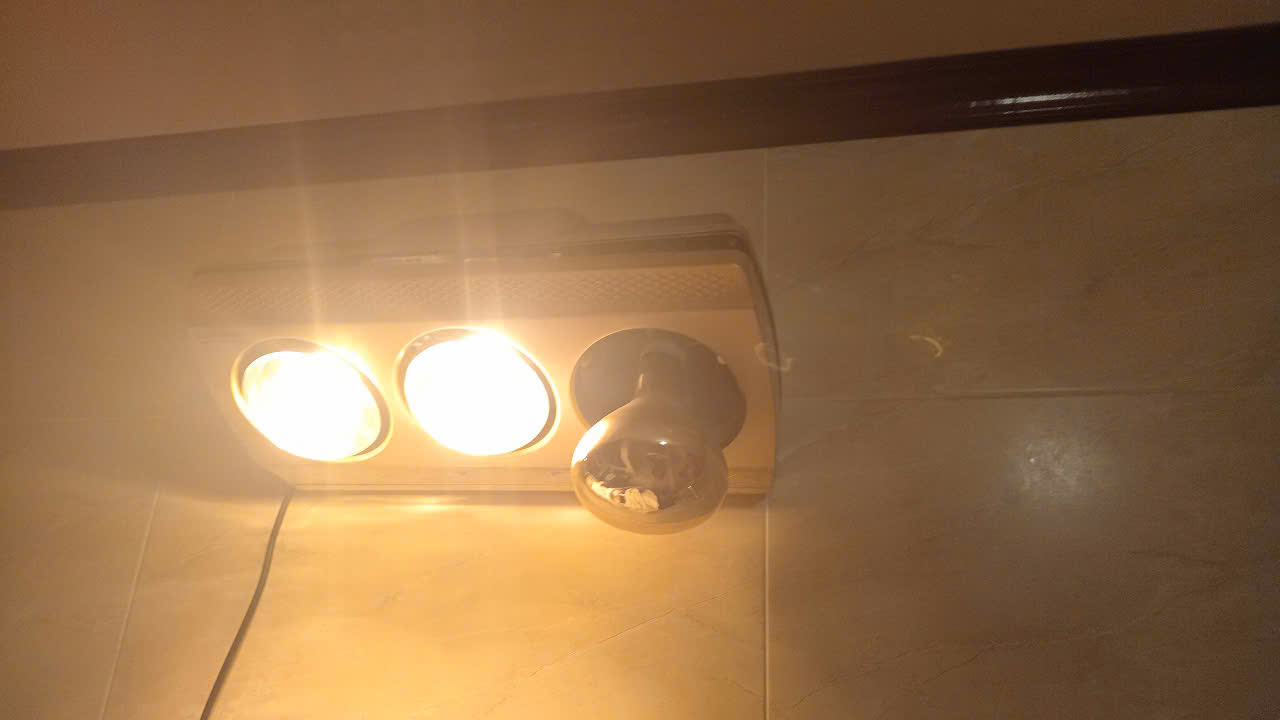 Heating lamp repair