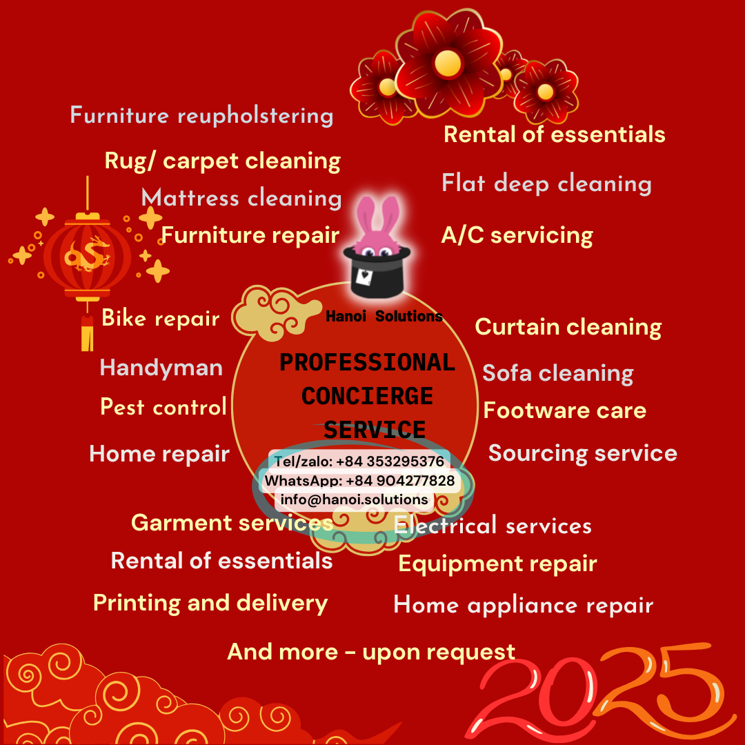 Professional concierge service Hanoi Solutions